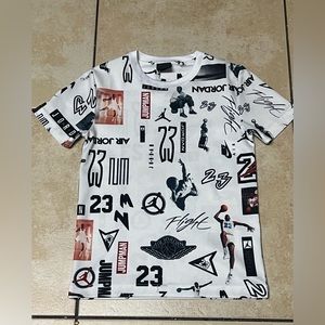 Boys Jordan T-Shirts and Shorts In Great Shape No Tears No Stains All Size Small